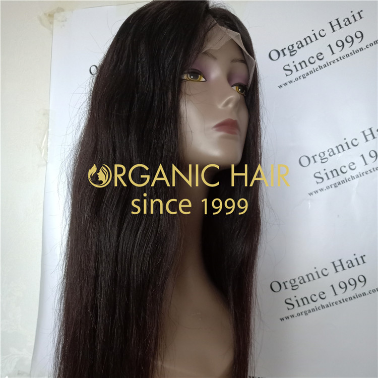 24 inch really human silk base full lace wig A72